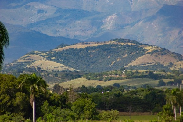 la cordillère centrale en République Dominicaine