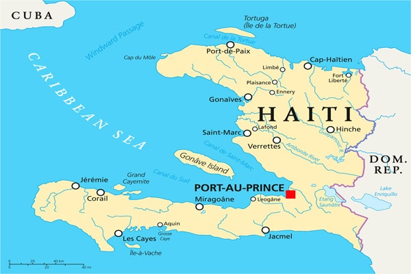 Carte Haïti