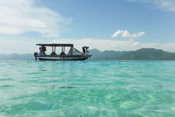 Bateau de pêche île de Gonâve en Haïti