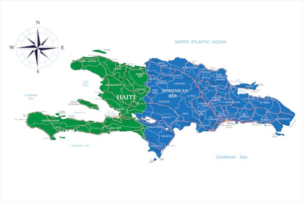 Carte Haïti