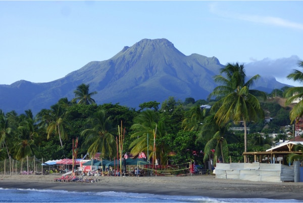 Montagne Pelée en Martinique