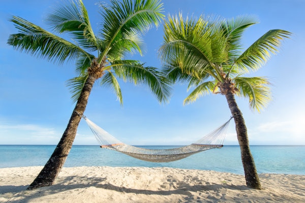 Hamak bord de plage République Dominicaine