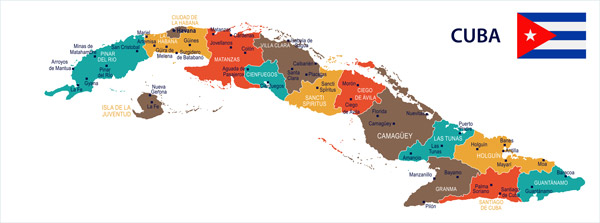 Carte de Saintiago de Cuba