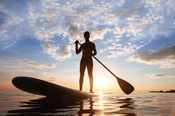 Faire du paddle en Guyane