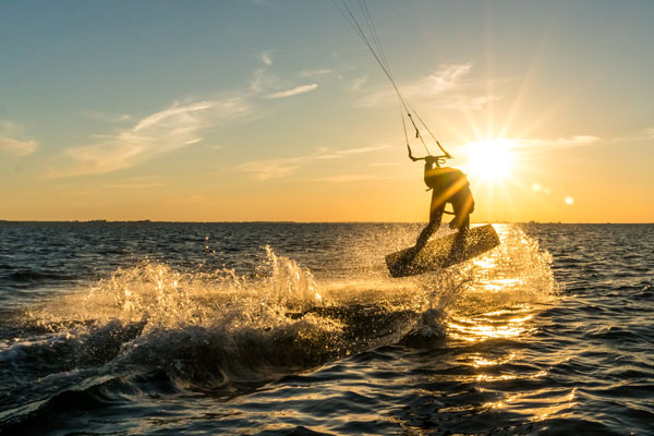 Kitesurf en Guyane