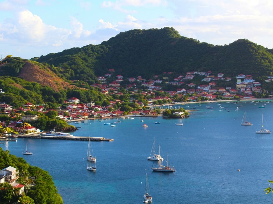 baie de terre de haut les saintes guadeloupe