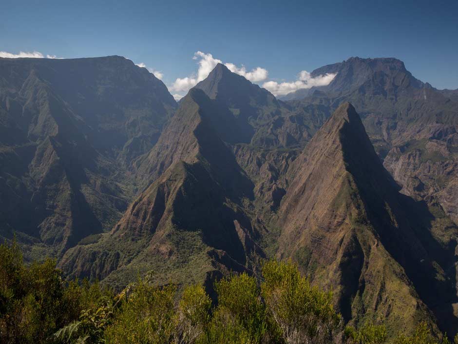 Montagnes de l'île de la Réunion