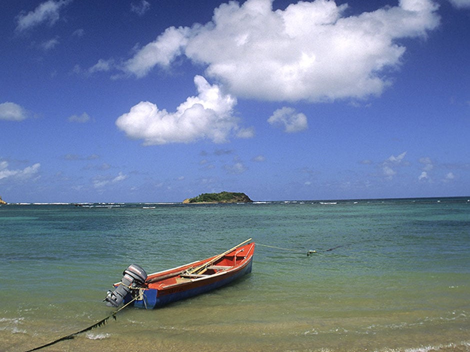 plage en Martinique