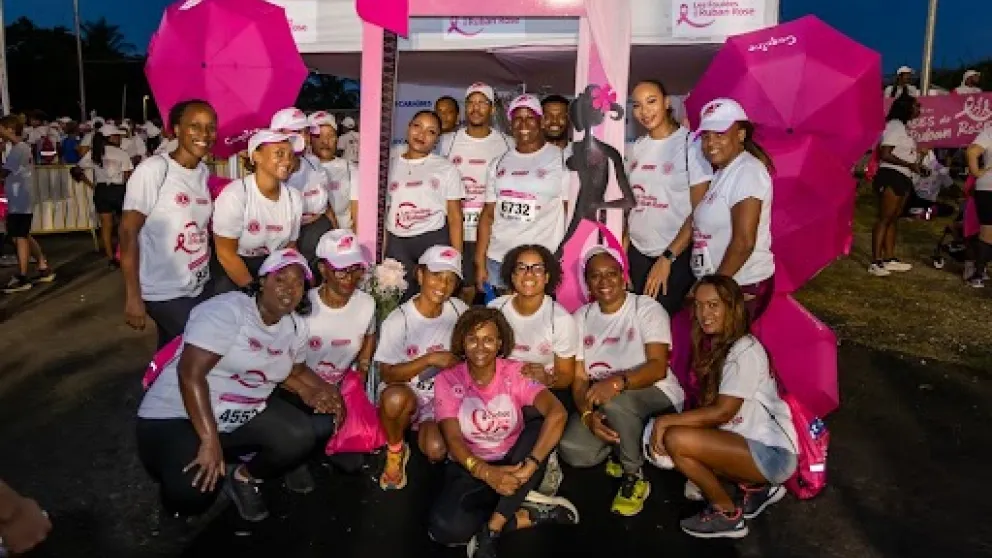 Les foulées du ruban rose en Guadeloupe Les foulées du ruban rose en Guadeloupe