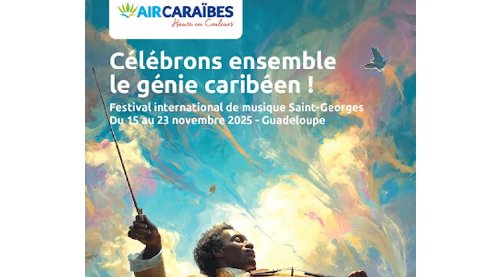 Air Caraïbes s'envole avec le Festival international de musique Saint-Georges 2025