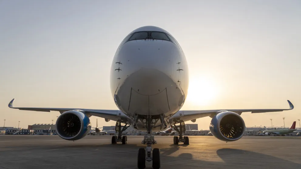 Premier A350-900 à Saint-Martin Juliana