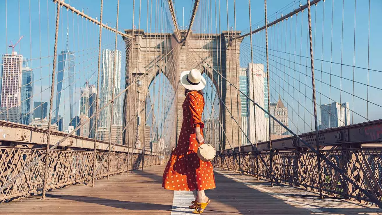 Pont de Brooklyn à New-York