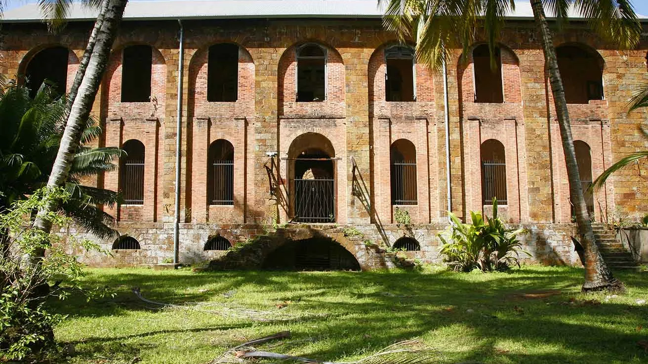 Cayenne penal colony in French Guiana