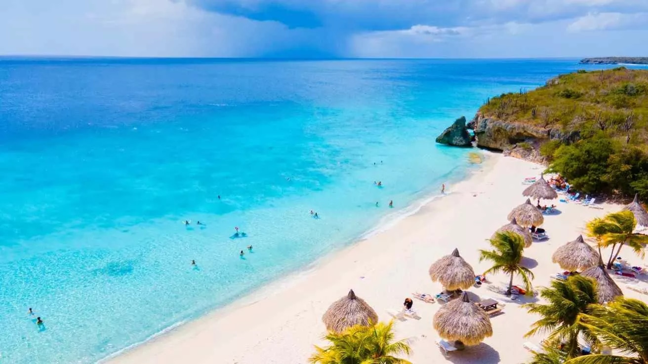 Playa de Abao en Curazao