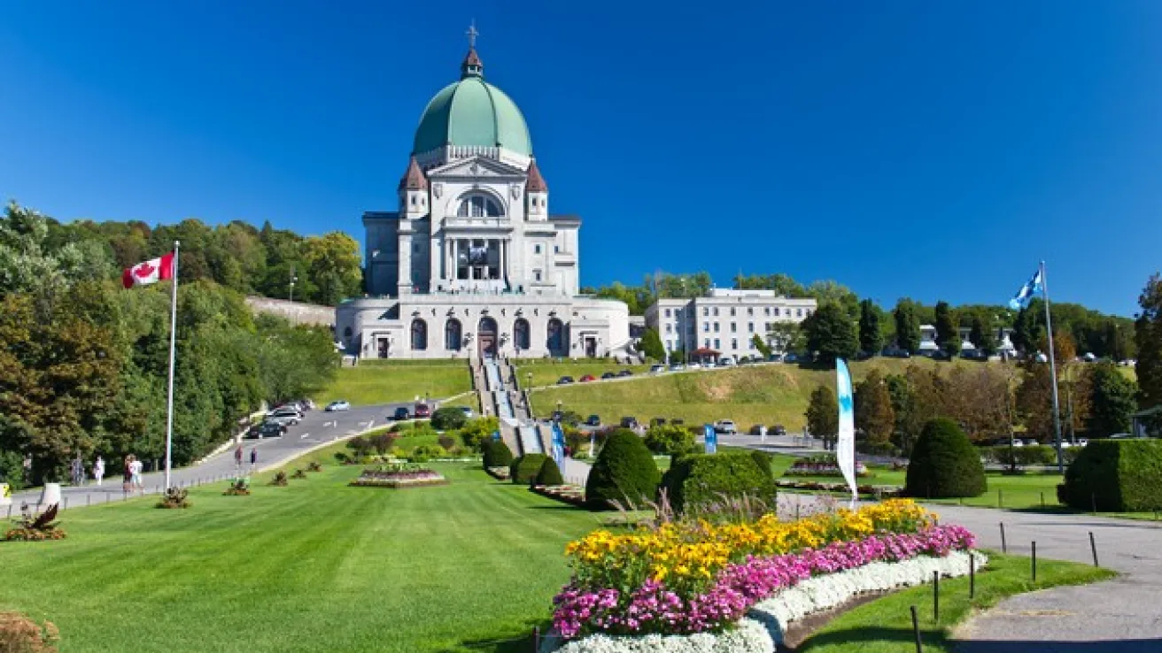 Oratoire Saint-Joseph à Montréal, Canada est un lieu historique national du Canada