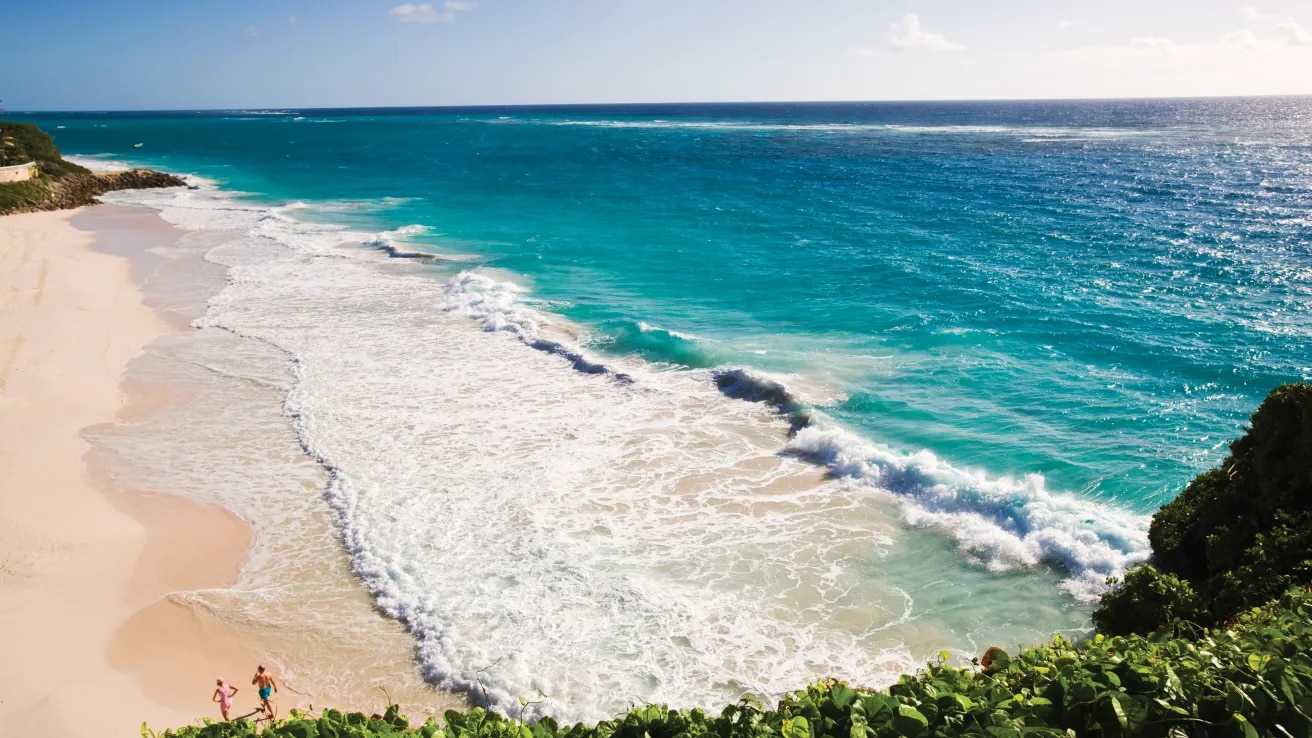 Crane beach, Barbade