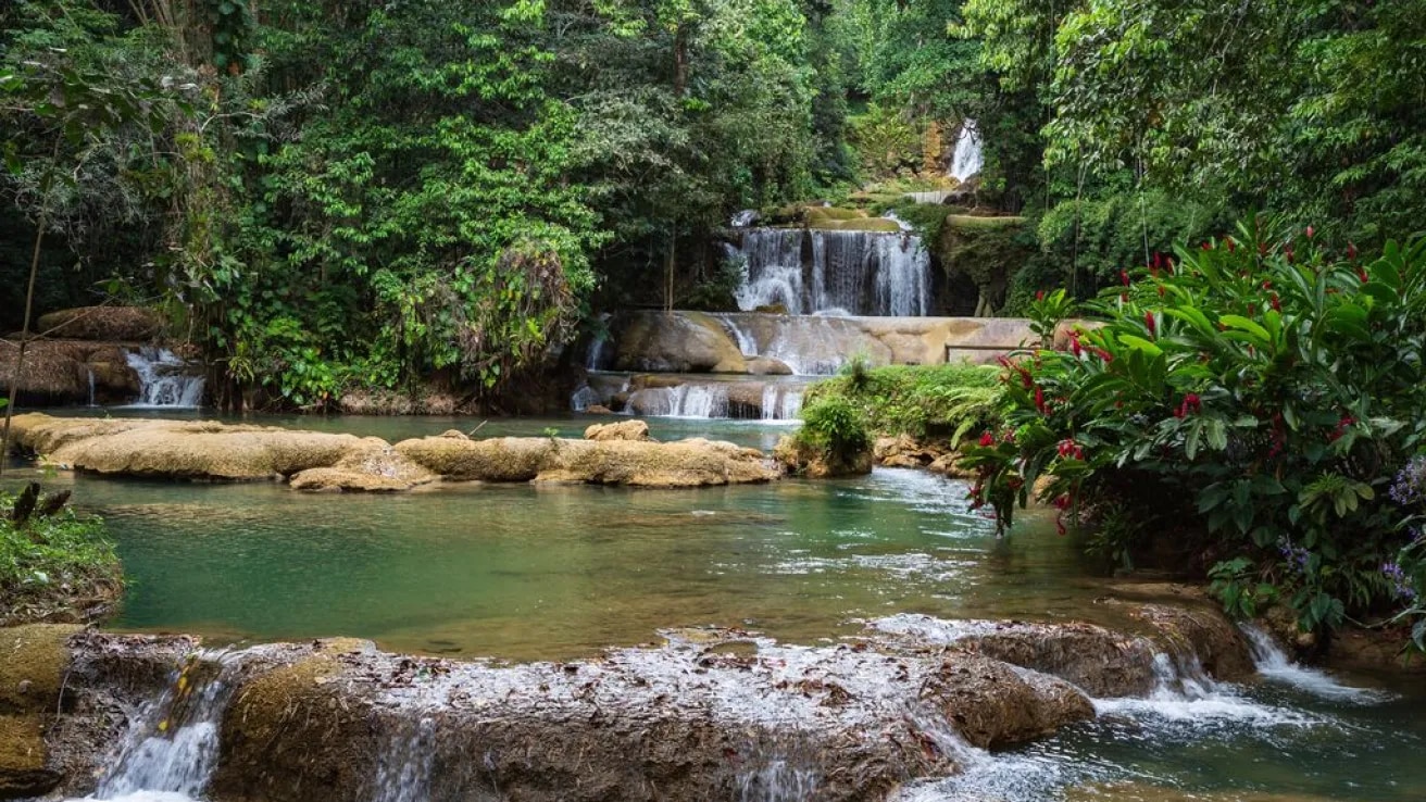 YS Falls en jamaique