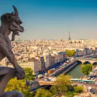 Gárgola de la catedral de Notre-Dame de París