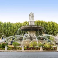 Fontaine de la Rotonde en Aix-en-Provence Fontaine de la Rotonde en Aix-en-Provence