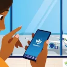 Ilustración de la aplicación móvil de Air Caraïbes