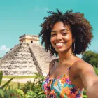 Des amies préparant leur voyage aux Etas unis