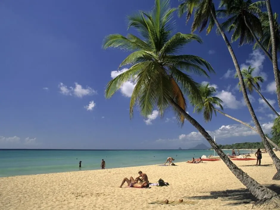 Plage du sud de la Martinique