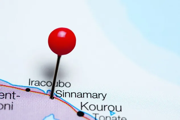 Carte sinnamary Carte sinnamary