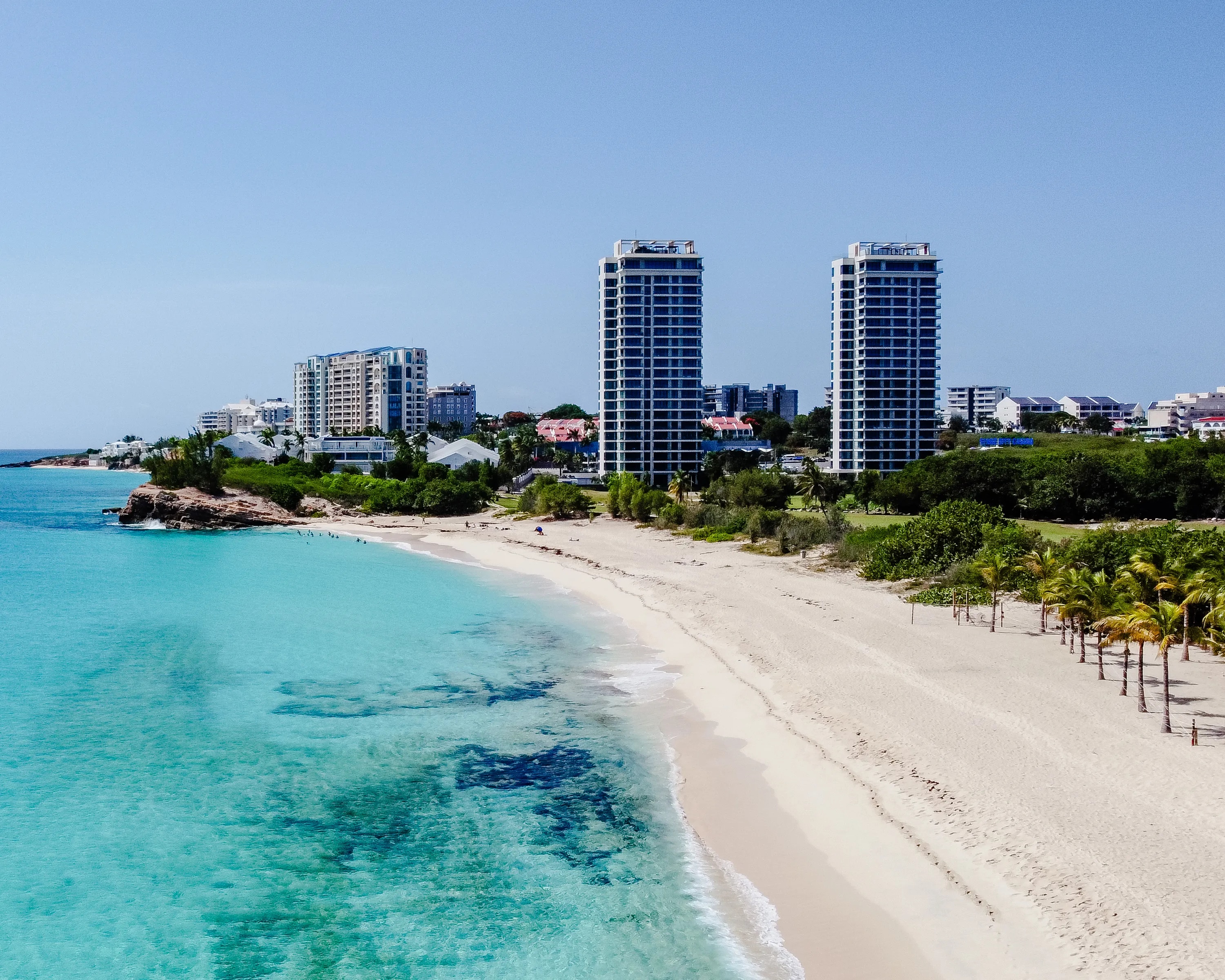 Mullet Bay Beach