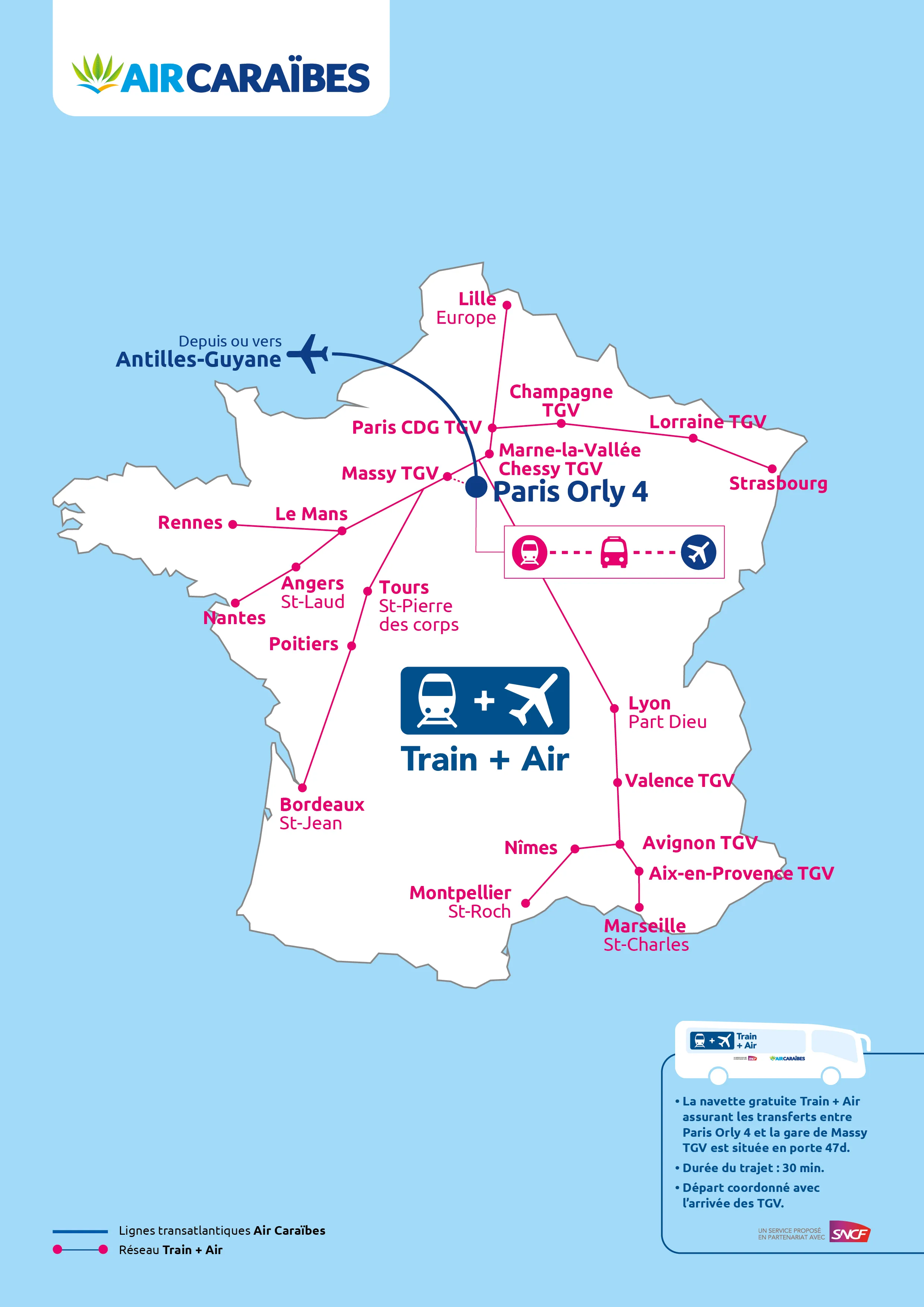 Carte Train + Air