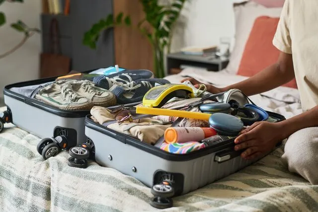 Preparation valise voyage
