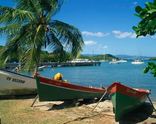 Barques typiques de la Martinique