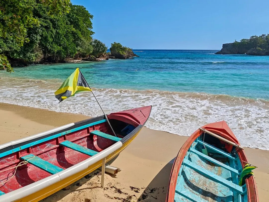 Plage de Boston Bay en Jamaïque