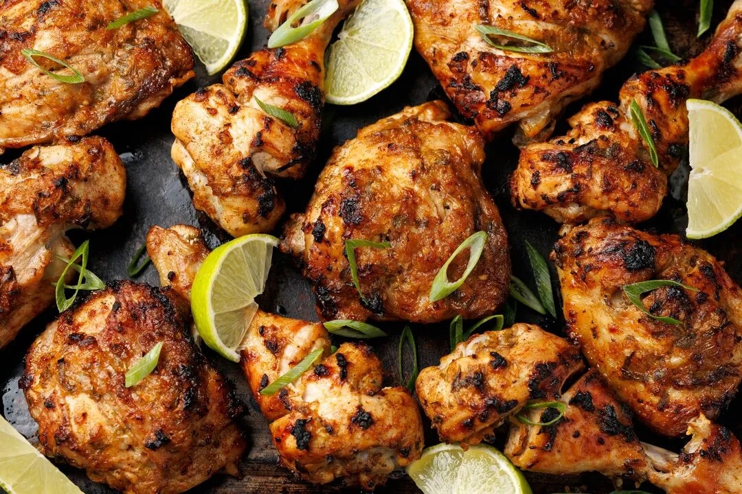 Jerk chicken de la Jamaïque