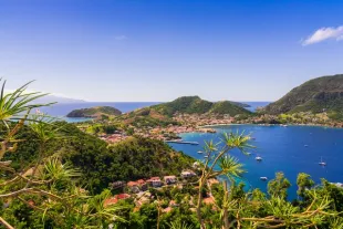 Vol au départ de Les Saintes (LSS)