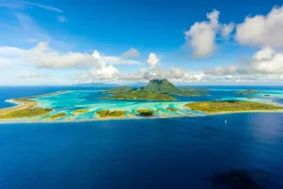Vol au départ de Bora-Bora (BOB)