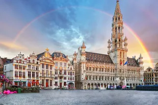 Vol au départ de Bruxelles Midi TGV (ZYR)