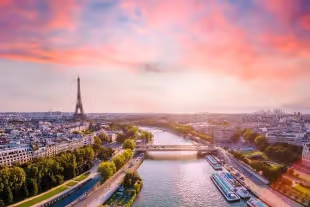 Flight to Paris
