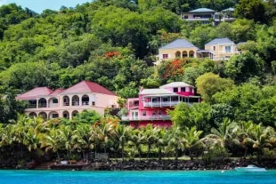 Flight to Tortola