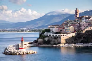 Flight to Bastia