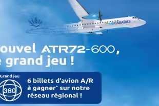 Arrivée de l'atr 600