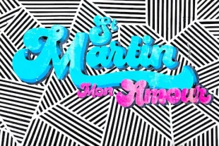 Saint Martin mon amour street art