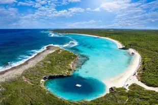 Une plage aux Bahamas